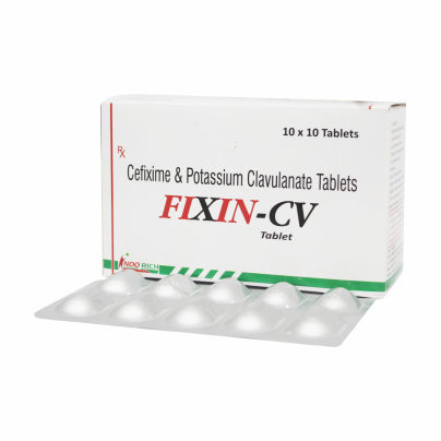 Cefixime 200 & Calvulanic Acid 125 MG (Alu Alu) ( FIXIN-CV)